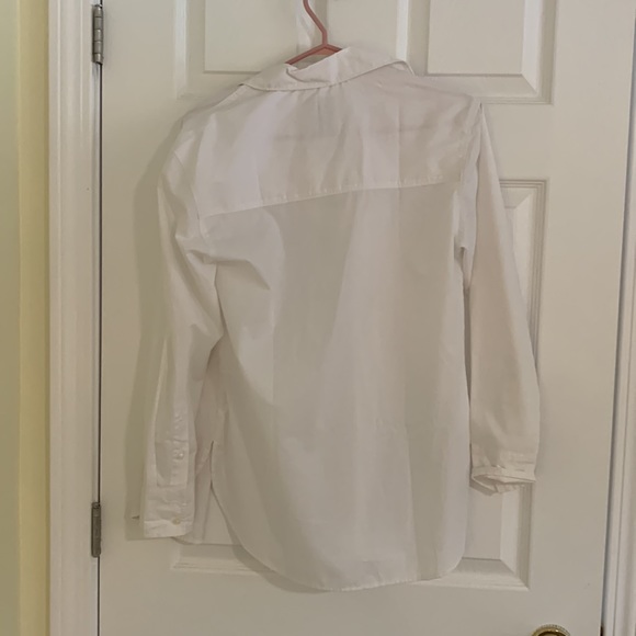 Abercrombie Oversized White Button Up - Picture 3 of 3